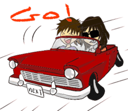 Rock and Roll Saotome sticker #8609363