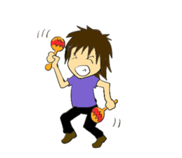 Rock and Roll Saotome sticker #8609364