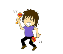 Rock and Roll Saotome sticker #8609364