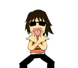 Rock and Roll Saotome sticker #8609369