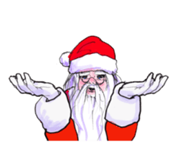 The Santa Claus is coming to town. sticker #8796370