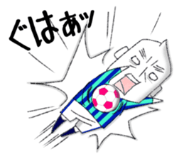 JAPAN RICE GRAIN MAN Football ver. sticker #8942548