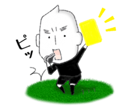 JAPAN RICE GRAIN MAN Football ver. sticker #8942557