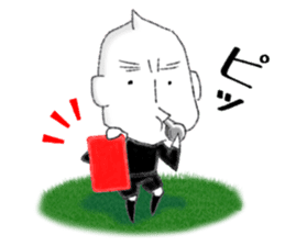 JAPAN RICE GRAIN MAN Football ver. sticker #8942559