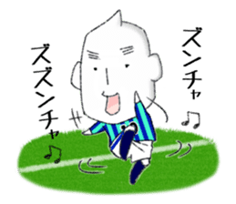 JAPAN RICE GRAIN MAN Football ver. sticker #8942564