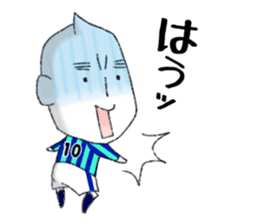 JAPAN RICE GRAIN MAN Football ver. sticker #8942568