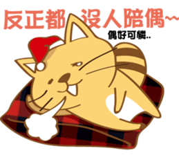 Yellow Cunning&BenBen (black)-Festival sticker #9766675