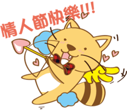 Yellow Cunning&BenBen (black)-Festival sticker #9766676