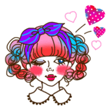 HARAJUKU-GIRL(HIGH-QUALITY sticker vol1) by luciola