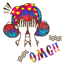 HARAJUKU-GIRL(HIGH-QUALITY sticker vol1) sticker #10022790