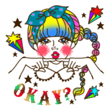 HARAJUKU-GIRL(HIGH-QUALITY sticker vol1) sticker #10022800