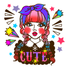 HARAJUKU-GIRL(HIGH-QUALITY sticker vol1) sticker #10022812