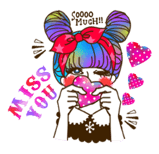 HARAJUKU-GIRL(HIGH-QUALITY sticker vol1) sticker #10022819