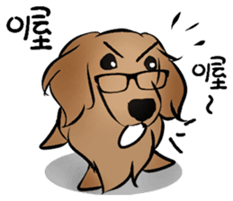 Dachshund1 sticker #10257036