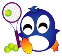 Fairy penguin sticker #12887331