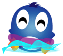 Fairy penguin sticker #12887333