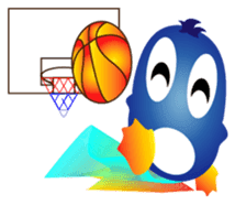 Fairy penguin sticker #12887335