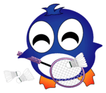 Fairy penguin sticker #12887337