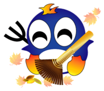 Fairy penguin sticker #12887346