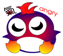 Fairy penguin sticker #12887361