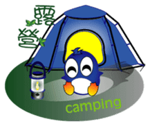 Fairy penguin sticker #12887364