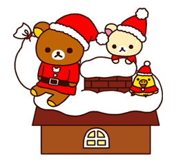 Rilakkuma Xmas & Holiday sticker #25101