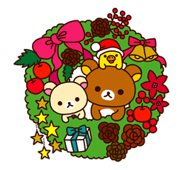 Rilakkuma Xmas & Holiday sticker #25102