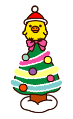 Rilakkuma Xmas & Holiday sticker #25105