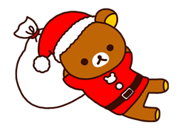 Rilakkuma Xmas & Holiday sticker #25106