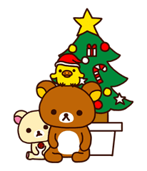 Rilakkuma Xmas & Holiday sticker #25110