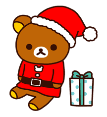 Rilakkuma Xmas & Holiday sticker #25112