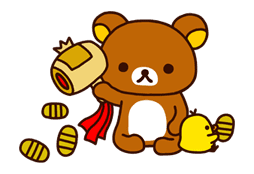 Rilakkuma Xmas & Holiday sticker #25134