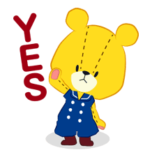 TINY TWIN BEARS:LULU & LOLO sticker #42918