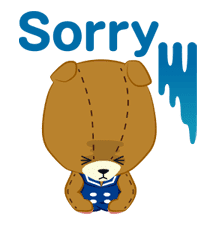 TINY TWIN BEARS:LULU & LOLO sticker #42924