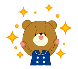 TINY TWIN BEARS:LULU & LOLO sticker #42926