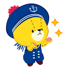 TINY TWIN BEARS:LULU & LOLO sticker #42932