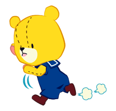 TINY TWIN BEARS:LULU & LOLO sticker #42941