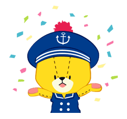 TINY TWIN BEARS:LULU & LOLO sticker #42948