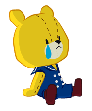 TINY TWIN BEARS:LULU & LOLO sticker #42953