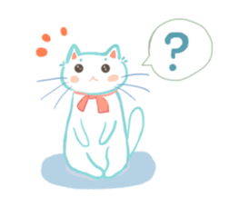 my happy cat Moe sticker #2984835