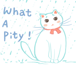 my happy cat Moe sticker #2984845