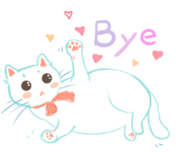 my happy cat Moe sticker #2984847