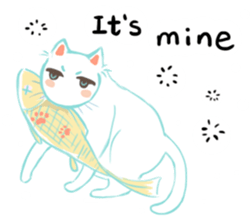 my happy cat Moe sticker #2984848