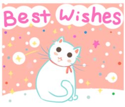 my happy cat Moe sticker #2984853