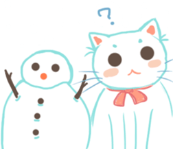 my happy cat Moe sticker #2984866