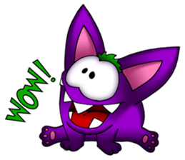 PURPLE GREMLIN sticker #8228215