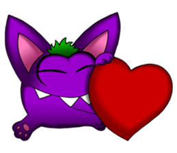 PURPLE GREMLIN sticker #8228220