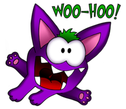 PURPLE GREMLIN sticker #8228223