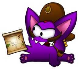 PURPLE GREMLIN sticker #8228226