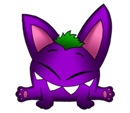 PURPLE GREMLIN sticker #8228227